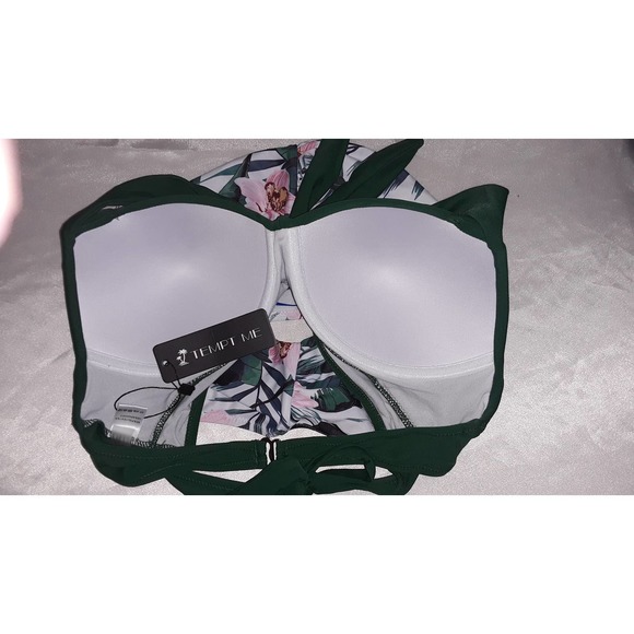 NWT Tempt Me Sz M Tropical Bikini, Retro Style Swimsuit - Picture 8 of 9